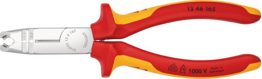 VDE-Abmantelungszange abgewinkelt 165 mm 13 46 165