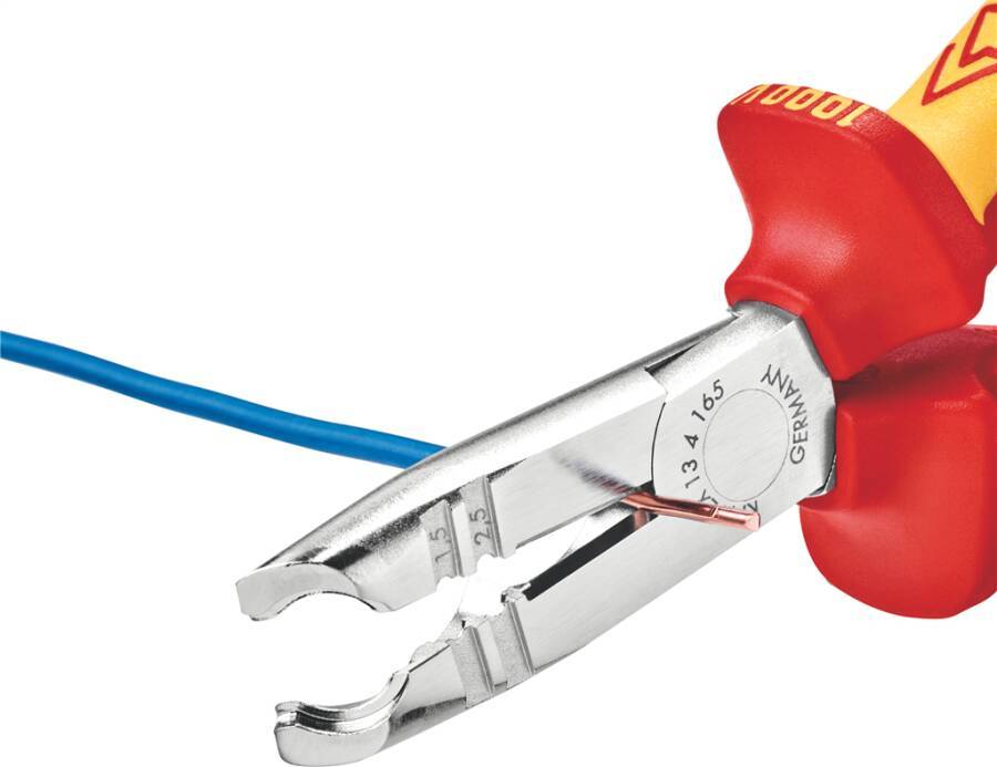 VDE-Abmantelungszange abgewinkelt 165 mm 13 46 165
