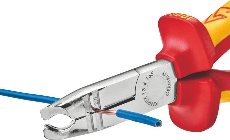 VDE-Abmantelungszange abgewinkelt 165 mm 13 46 165