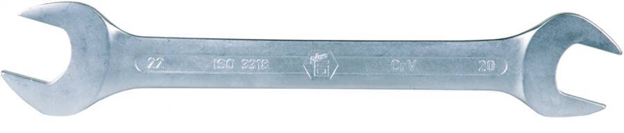 Doppelmaulschlüssel plus6 4107024X27 SW 24x27 mm Länge 263 mm Hersteller plus6