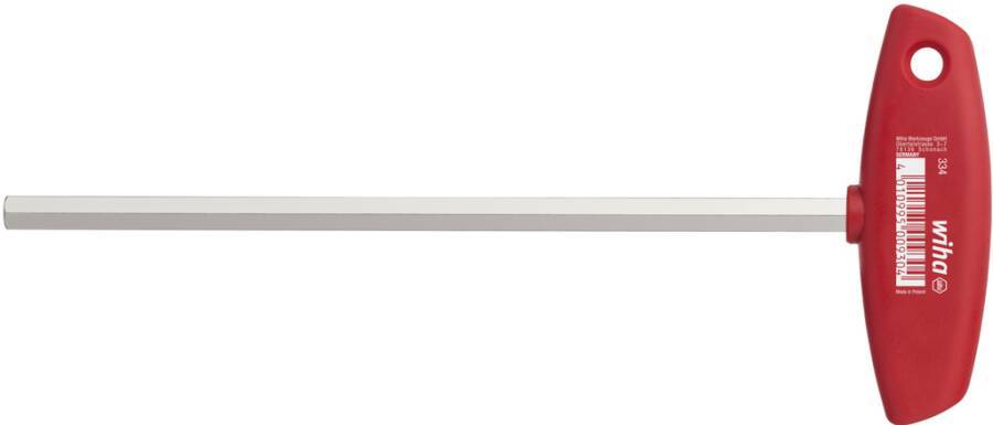 Sechskantsstiftschlüssel mit Quergriff 00922 Größe 6 mm Klingenlänge 150 mm Ausführung mit Quergriff