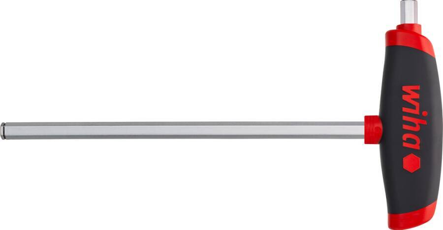 Sechskantsstiftschlüssel mit Quergriff, Seitenabtrieb u. Magic-Ring 45440 Größe 3 mm Klingenlänge 100 mm Ausführung mit