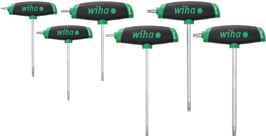 TORX®-Stiftschlüssel-Satz mit Quergriff 6-tlg 45622