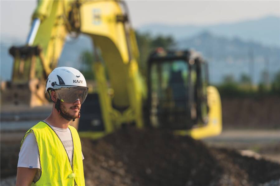 Visier V2 Plus für KASK Superplasma und HP WVI00018-500 Farbe klar / transparent Norm EN 166, EN 14458, EN 170