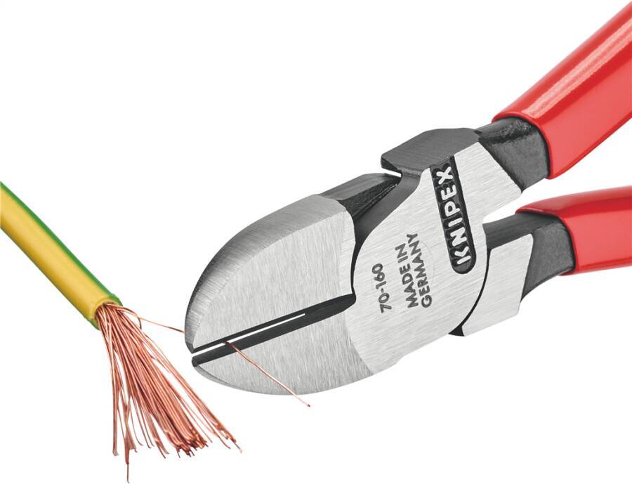 Seitenschneider Standard 70 01 125 Länge 125 mm Schneidbereich (Stahldraht-Ø weich / hart) 3 / 1,5 mm Typ Standard