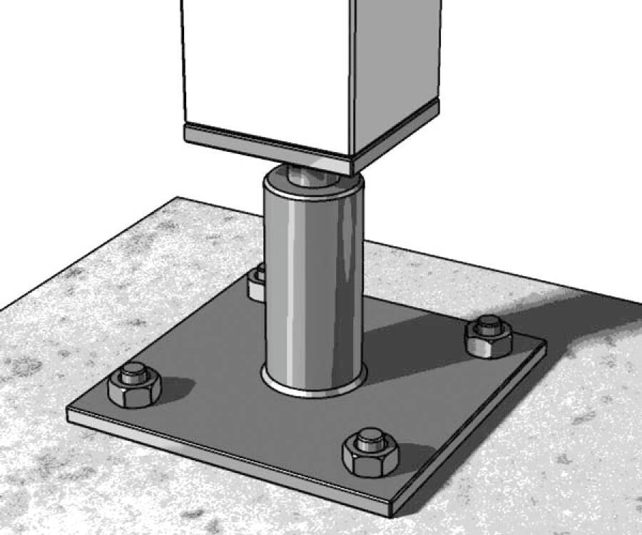 Verbundanker UKA3 Plus 539952 Typ UKA3 Plus M 16 ETA x min. Verankerungstiefe 125 (hef) mm min. Bohrlochtiefe 125 (h1) m