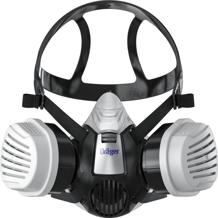 Halbmaske X-plore® 3300 R57793 Größe M Typ Lackierer-Set Material Soft-TPE Scheibe ohne Anschluss Bajonett Inhalt 1 X-pl