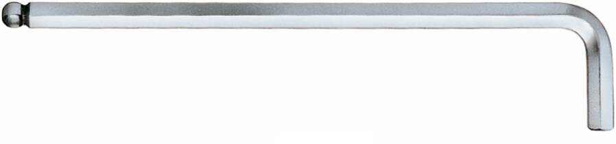 Sechskant-Winkelschraubendreher lang, Kugelkopf 01398 Größe 4 mm Schenkellänge 142 x 29 mm Inhalt einzeln