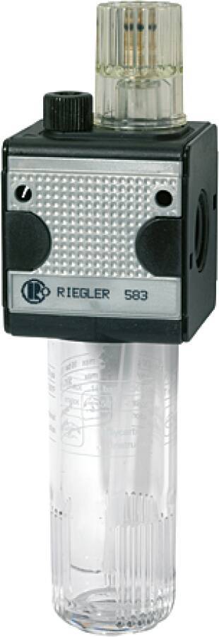 Nebelöler multifix 100551 Gewinde G 1/4`` IG max. Druck 16 bar Durchflussmenge 1900 l/min A 47,8 mm B 167,8 mm D 109,8 m