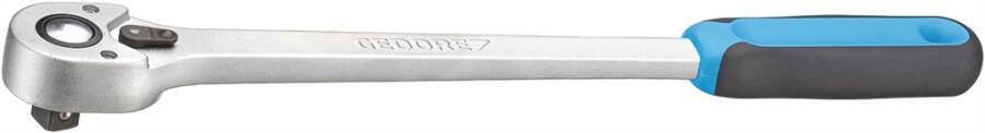 Umschaltknarre 1/2 extra lang 6154550 Antrieb 1/2`` Länge 350 mm Ausführung 48 Zähne Gewicht 620 g