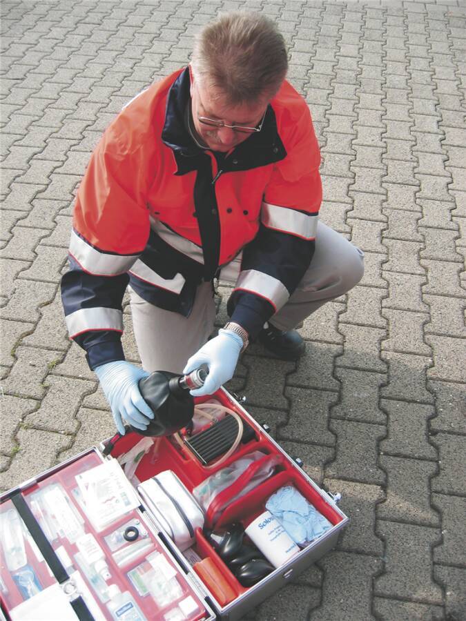 Einmalschutzhandschuh Nitril Dermatril® 740 074006081C Größe 06 Farbe blau Trägermaterial Nitril Gauge - Mat.-Stärke 0