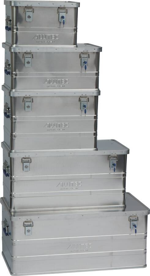 Aluminium-Boxen Classic 11030 Modell Classic 30 Außenmaße (LxBxH) 430 x 335 x 270 mm Innenmaße (LxBxH) 405 x 300 x 250 m