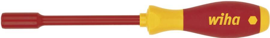 VDE-Sechskant-Steckschlüssel SoftFinish® Griff 00861 SW 10 mm Klingenlänge 125 mm Gesamtlänge 243 mm