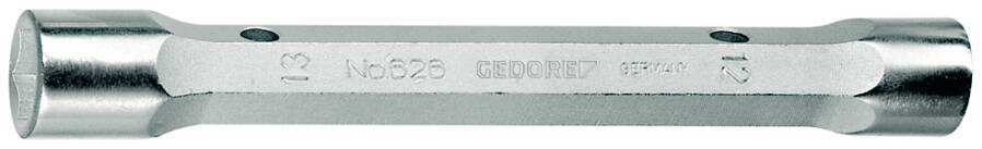 Rohrsteckschlüssel massiv 6526360 Breite 17 x 19 mm für Drehstift-Ø 12 mm Länge 165 mm Hersteller GEDORE