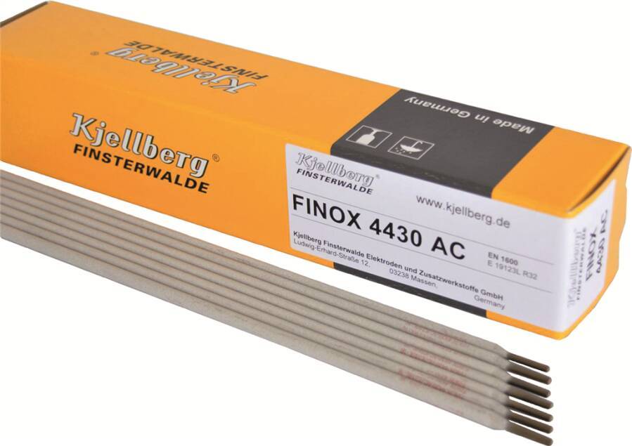 FINOX 4430 AC Normbezeichnung: DIN EN ISO 3581-A: E 19 12 3 LR 12, Werkstoffnr.: 1.4430 00.703.250 Abmessung 2,50 x 300