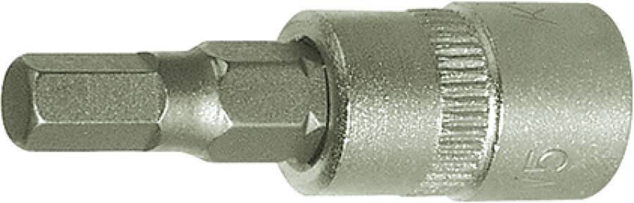 Sechskant-Stecknuss 1/4 423706 Größe 6 mm Länge 37 mm