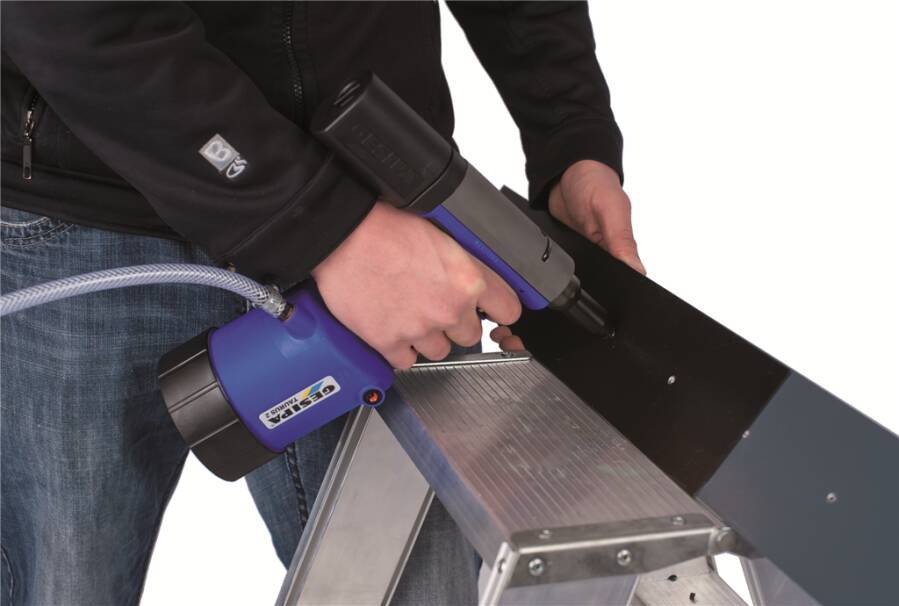 Blindnietgerät Taurus® pneumatisch-hydraulisch 1457771 Typ Taurus® 2 Arbeitsbereich Alu/Stahl bis 6 mm Arbeitsbereich a