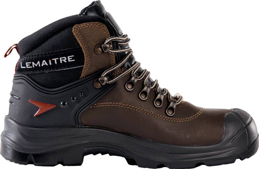 Sicherheitshochschuh S3 ÜK Slog ESD 8057-45 Größe 45 Farbe braun/schwarz Typ Hochschuh Modell Slog Schutzklasse S3 Soh