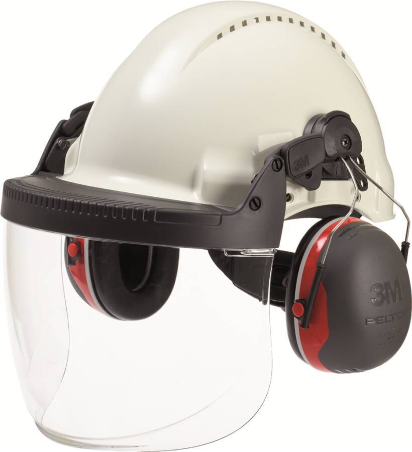 Klarvisier für 3M™ Schutzhelme und 3M™ Peltor™ Kopfhalterung 5F-11 3M-Nr 5F-11