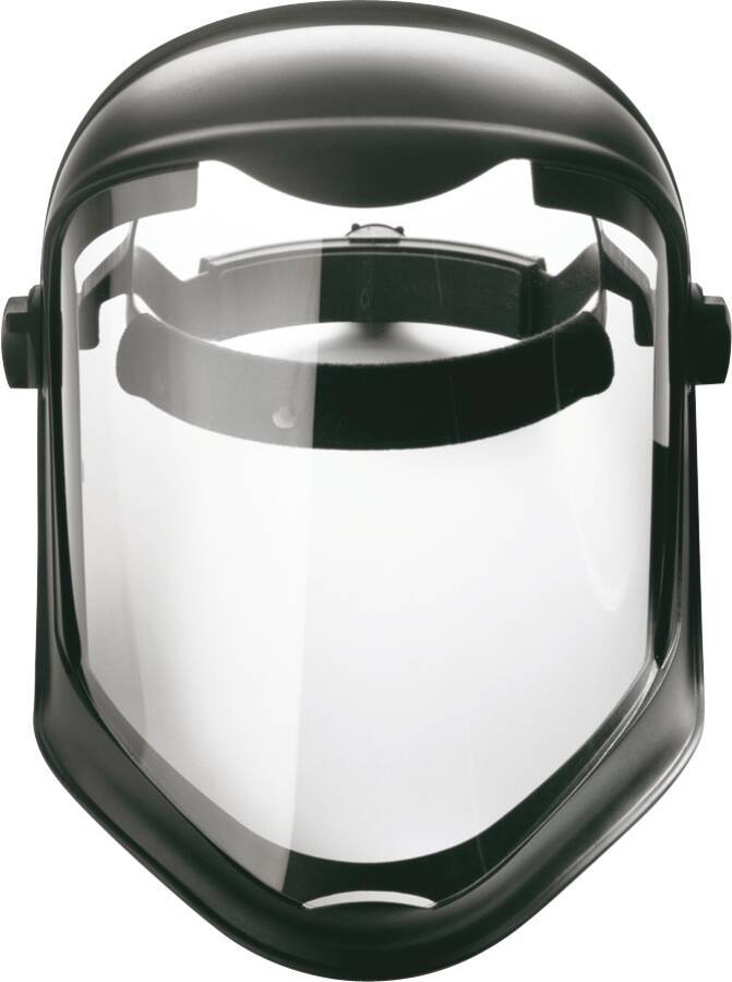 Gesichtsschutz Bionic® 1011623 Rahmen schwarz Scheibe klar Beschichtung - Verwendung für Arbeiten im Innen- und Außenber