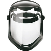 Gesichtsschutz Bionic® 1011623 Rahmen schwarz Scheibe klar Beschichtung - Verwendung für Arbeiten im Innen- und Außenber Gesichtsschutz Bionic® 1011623 Rahmen schwarz Scheibe klar Beschichtung - Verwendung für Arbeiten im Innen- und Außenber