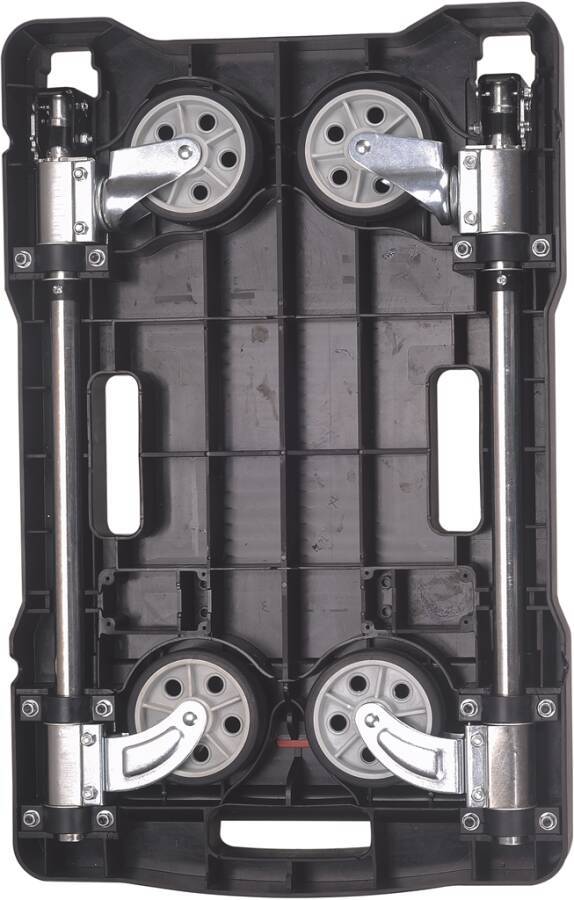 Kunststoff-Klappbügelwagen #1 TWG.150 Ausführung 1 Bügel Ladefläche 653 x 415 mm Länge 653 mm Breite 415 mm Höhe 183 mm
