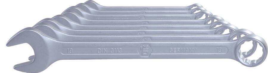 Ringmaulschlüsselsatz abgewinkelt plus6 41132 SW 6, 7, 8, 9, 10, 11, 12, 13, 14, 17, 19, 22 mm Ausführung 12-tlg.