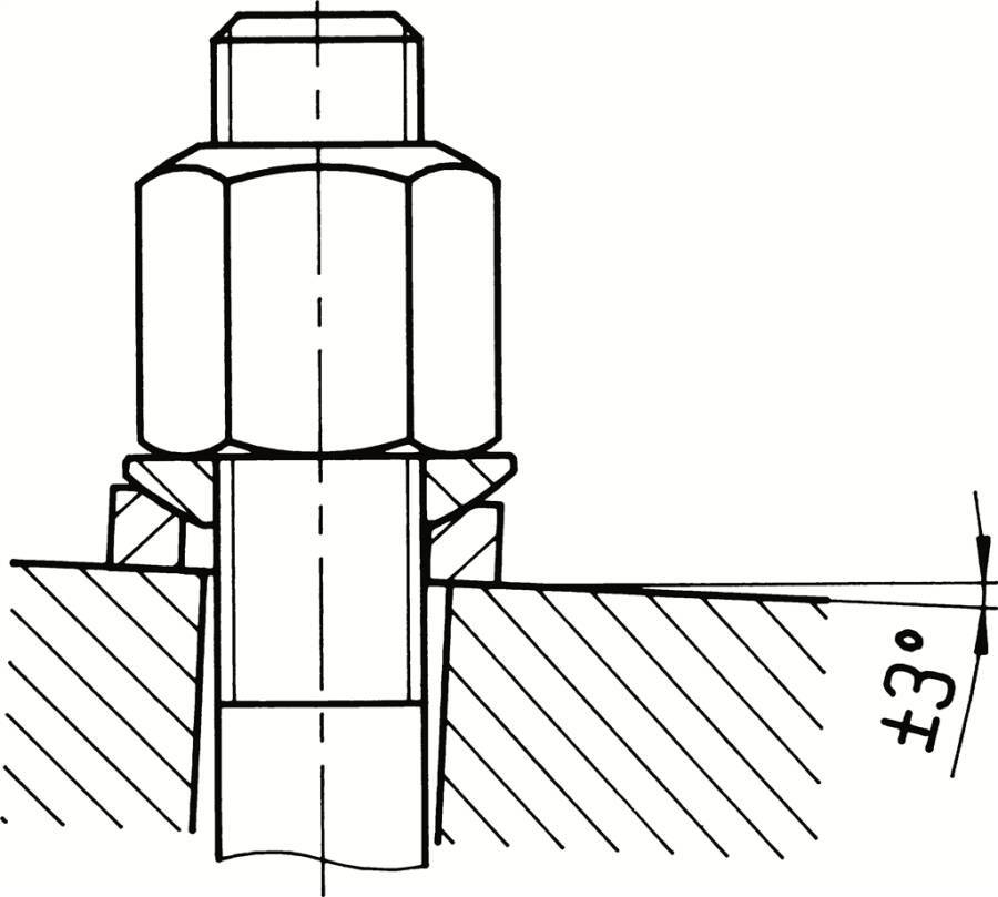 Kugelscheiben 81760 für Schraube 14 M Innen-Ø 15,0 mm Außen-Ø 28 mm Höhe 5 mm r 22 mm