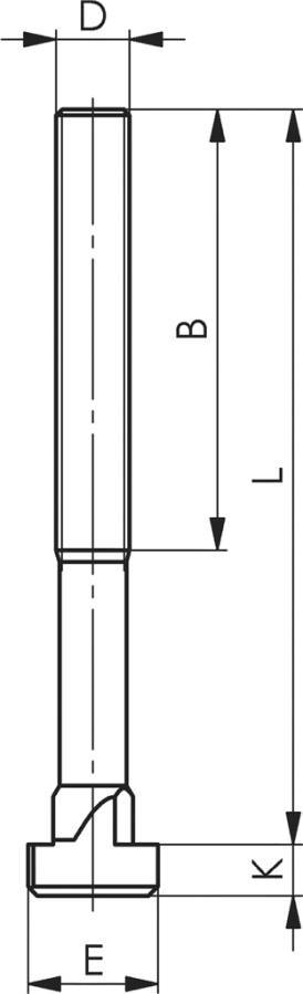 Rhombusschraube 87395 Schrauben-Ø M16 Nutenbreite 18 mm Länge 160 mm Breite 17,7 mm Kopfgröße 28 mm Kopfdicke 10 mm Gewi