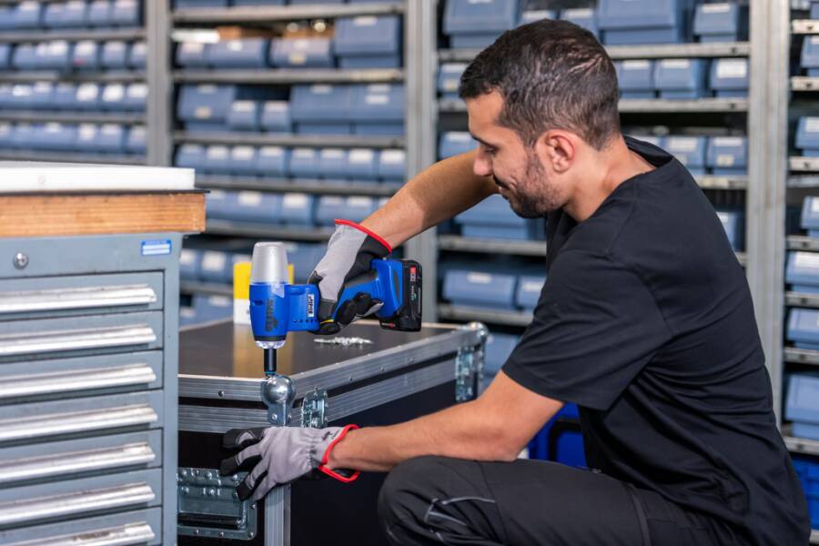 Blindnietgerät Birdie® CAS 1746720 Spannung 18 V Setzkraft 10.000 N Setzhub 25 mm Arbeitsbereich alle Werkstoffe Blindni