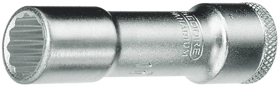 Stecknuss lang 3/8 6259140 Größe 17 mm Länge 63,5 mm