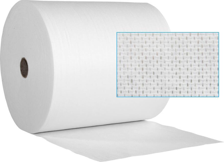 Poliertuchrolle weiß Rolle à 500 Blatt 89470