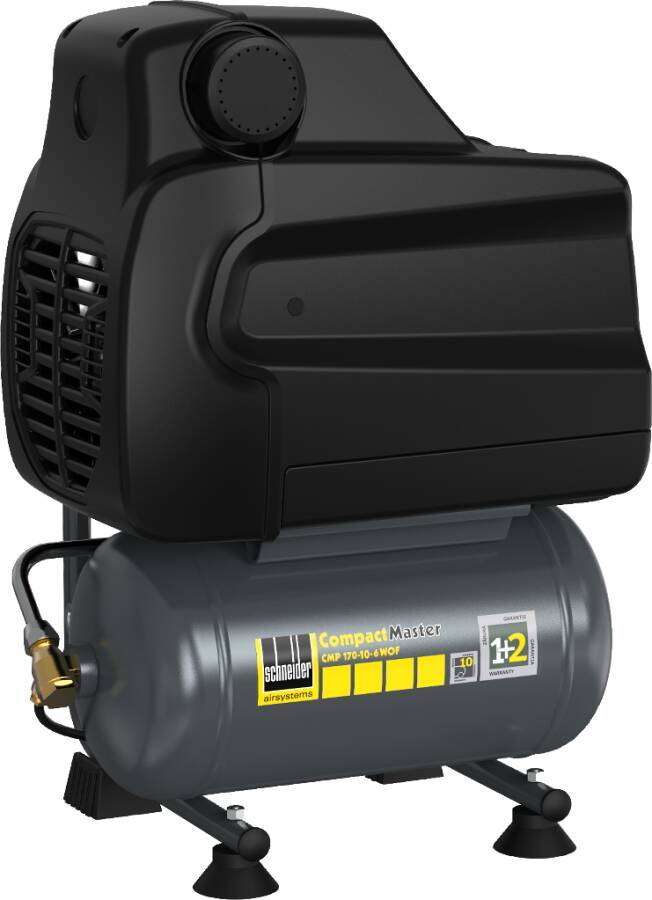 Kompressor CompactMaster CPM 170-10-6 WOF oilfree 1129741036 Nennaufnahme 1,1 kW / 230 V Höchstdruck 10 bar Füllleistung