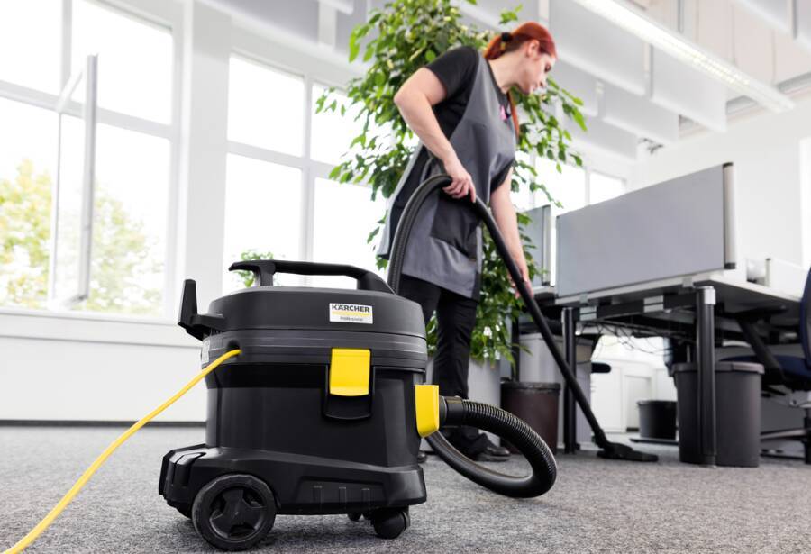 Trockensauger T 11/1 Classic Re!Plast 15272090 Nennaufnahme 850 W Behältervolumen 11 l Luftstrom 2400 l/min Unterdruck 2