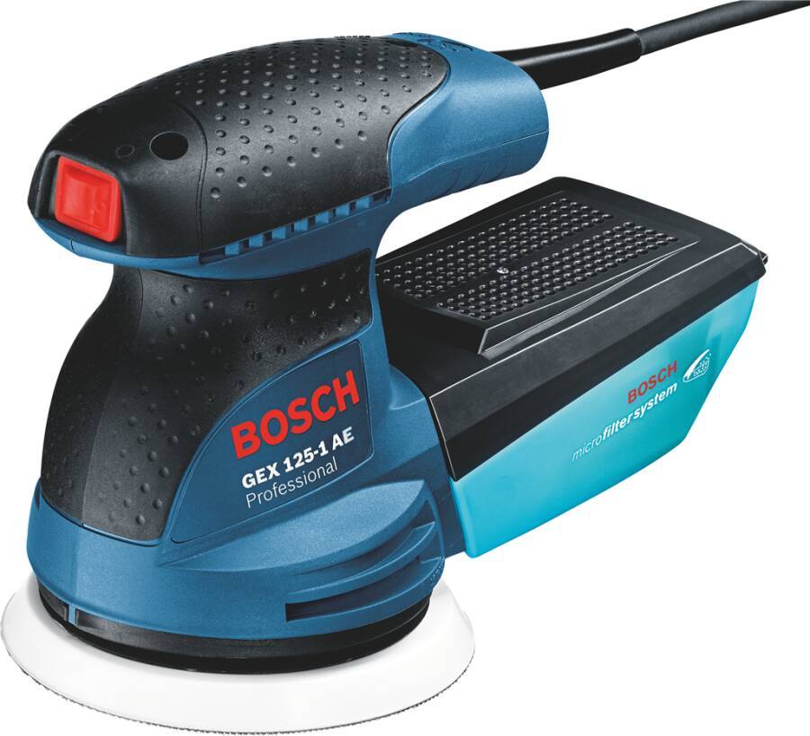 Exzenterschleifer GEX 125-1 AE 0601387504 Nennaufnahme 250 W Exzentrizität 1,25 mm Schleifteller-Ø 125 mm Gewicht 1,3 kg