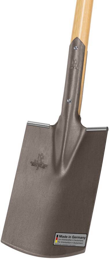 Bauspaten 10010293 Blattmaß 285 x 185 mm Länge 850 mm Stiel Eschen-D-Stiel