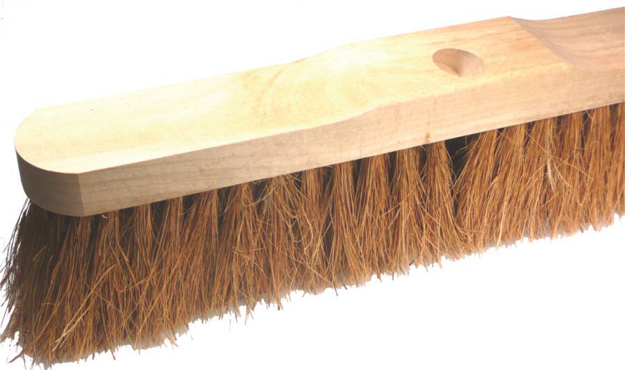 Saalbesen Kokos 89902 Breite 60 cm Reihen 5 für Stiel-Ø 24 mm Aufnahme Stielloch