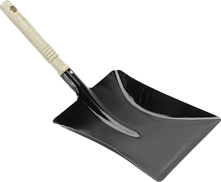 Kehrschaufel 89938 Material Metall Ausführung ohne Lippe, mit Holzgriff