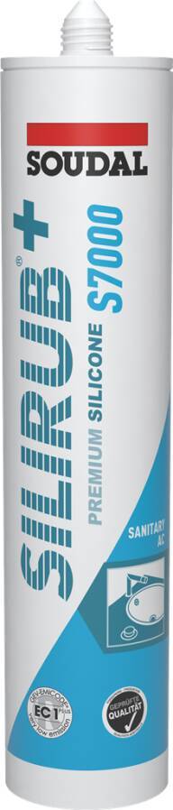 Silikon Silirub+ S7000 120926 Farbe hellgrau Ausführung Kartusche Inhalt 300 ml