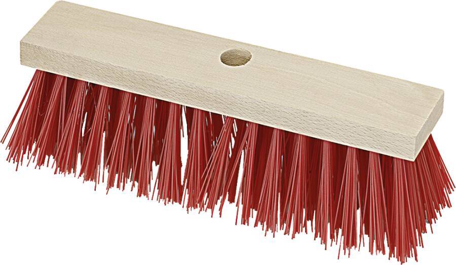 Straßenbesen Elaston 89905 Breite 30 cm Reihen 6/14 für Stiel-Ø 24 mm Material Flachholz