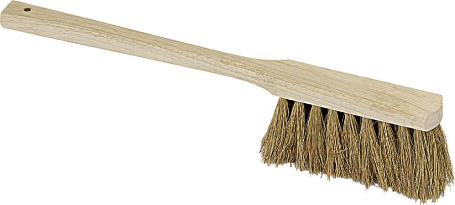 Handfeger 89951 Gesamtlänge 43 cm Ausführung Poly-Kokos®, Holz natur, langer Stiel