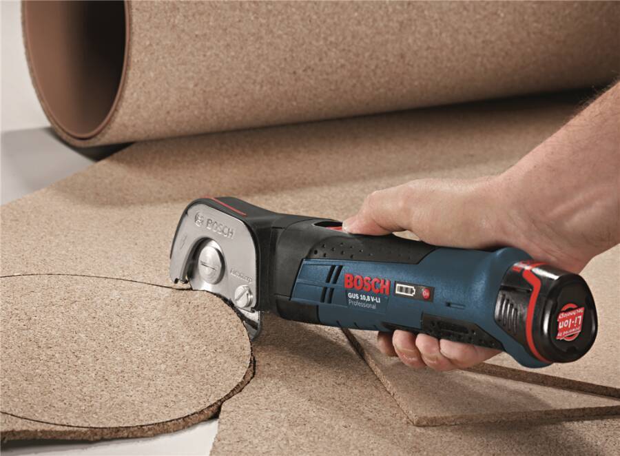 Akku-Universalschere GUS 12V-300 65177+61453 Typ Set Opt. A Lieferumfang 2x Li-Ion Akku 12V 3,0 Ah, Schnellladegerät GAL