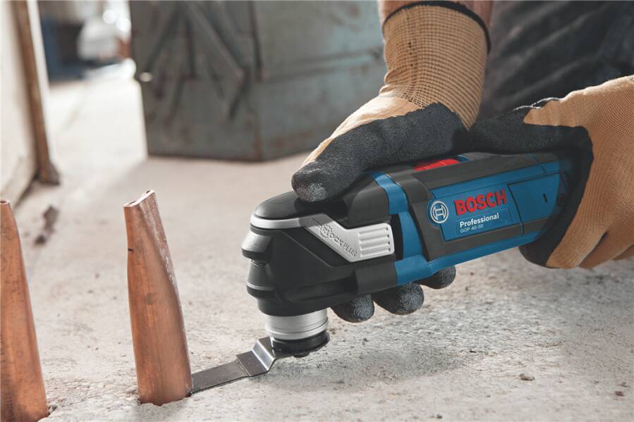 Multi-Cutter GOP 40-30 0601231001 Typ Set Opt. B Lieferumfang 6x Tauchsägeblätter, 5x Schleifpapiere, 2x Segmentsägeblät