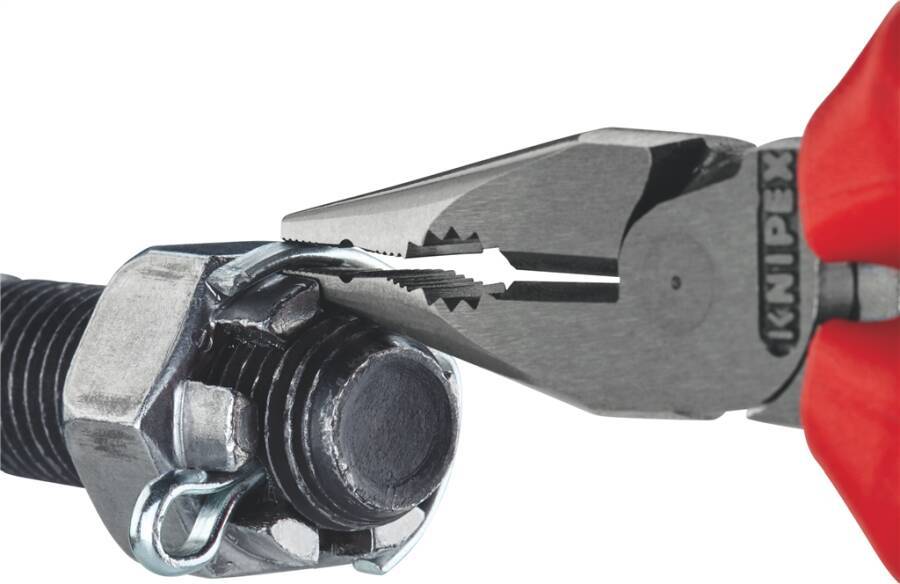 Spitz-Kombizange 3-K-Griff 08 22 145 Länge 145 mm Schneidbereich (Stahldraht-Ø) 3,0 mm Typ 3-K-Griff Spitz Schneidwert