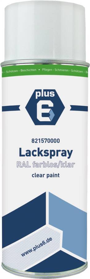 Lack-Spray RAL-Töne 821570000 Inhalt 400 ml Gebindeart Spraydose Ausführung farblos glanz (klar)