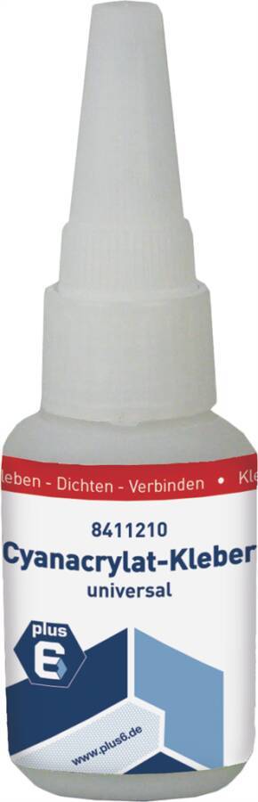 Sekundenkleber Universal 8411210 Inhalt 20 g Gebindeart Flasche chemische Basis Ethyl-Cyanacrylat-Basis Viskosität 25°C/
