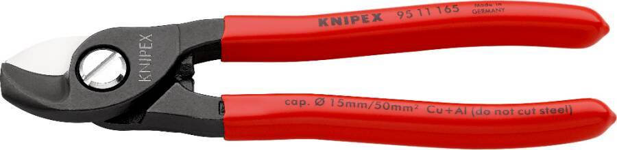 Kabelschere 165 mm 95 11 165 Länge 165 mm Schneidwerte Cu- und Al-Kabel ein- und mehrdrähtig bis Ø 15 mm / 50mm²