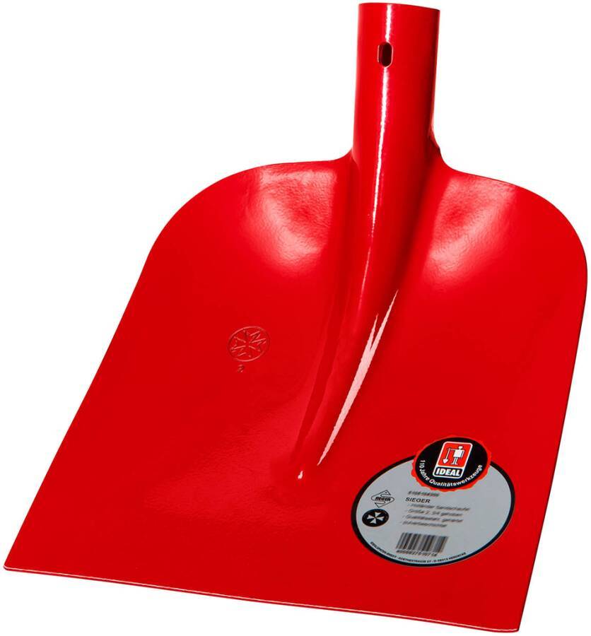 Sandschaufel Holsteiner Form 5104103600 Ausführung gehärtet, Dülle 1/2 gehoben Maße 270 x 250 mm