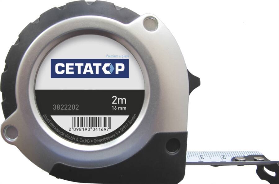 Taschenbandmaß CETATOP 3822202 Länge 2 m Bandbreite 16 mm