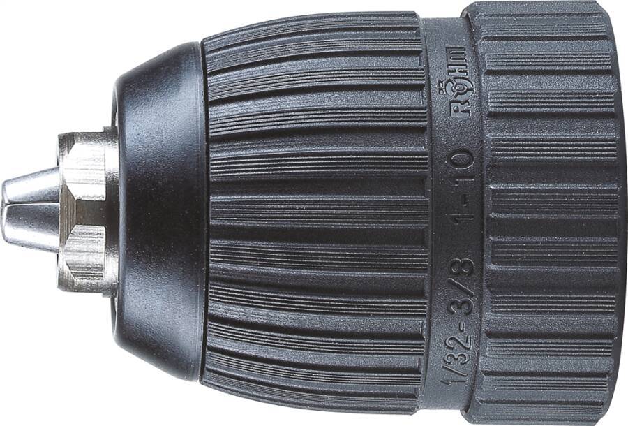 Schnellspann-Bohrfutter EXTRA80-RV schlagbohrfest 1328319 Spannweite 1-10 mm Aufnahme 1/2``–20 Außen-Ø 42,7 mm Länge (ge